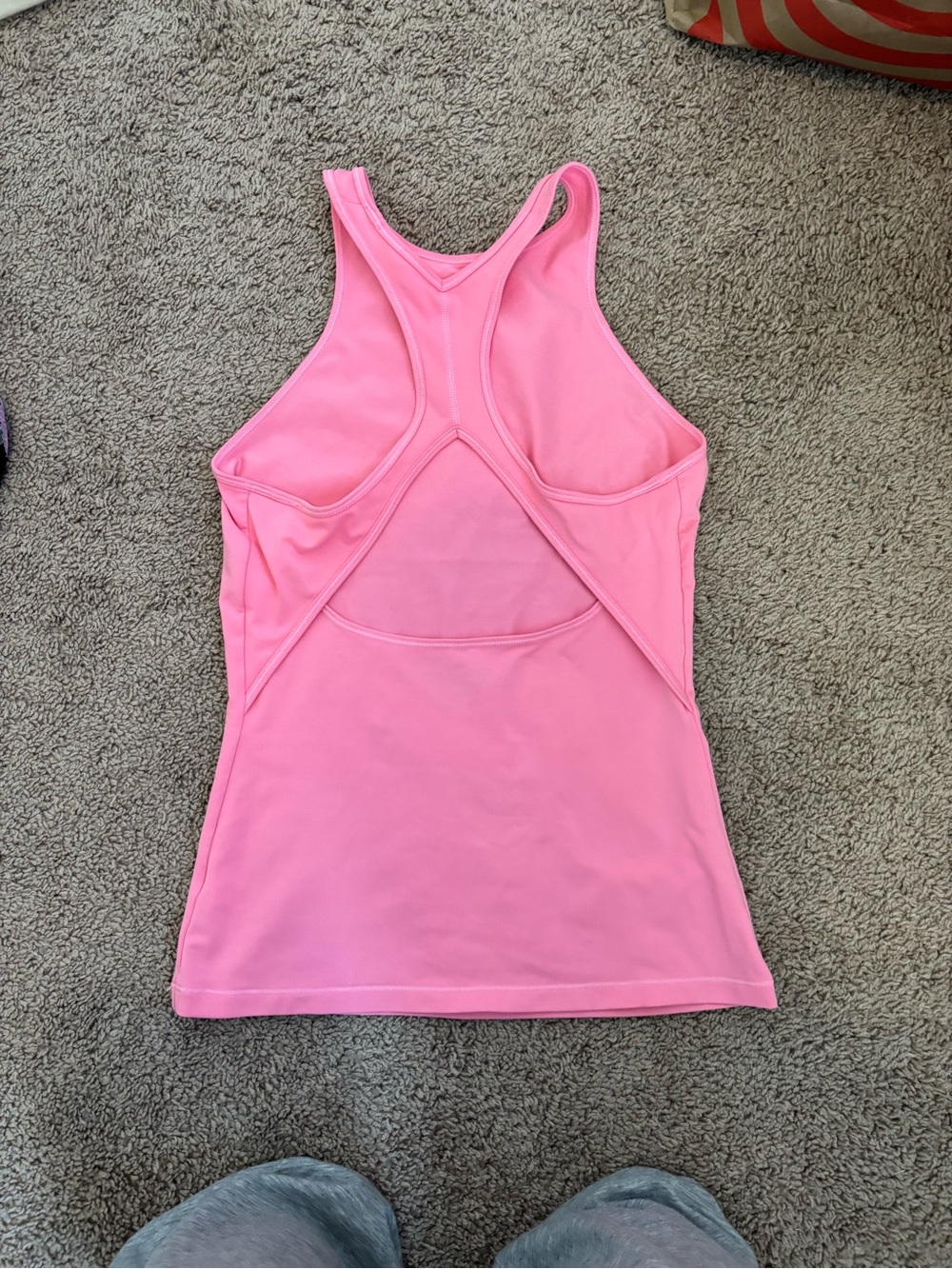 Athleta Pink Racerback Performance Tank - Picture 2 of 3